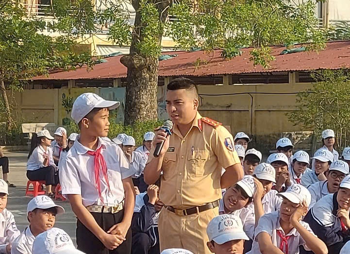 Công an huyện Tiên Lãng: Thực hiện nghiêm các chuyên đề, kế hoạch về bảo đảm TTATGT trên địa bàn